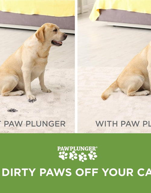 Load image into Gallery viewer, – the Muddy Paw Cleaner for Dogs – Saves Carpet, Furniture, Bedding and Cars from Dirty Paw Prints – Use This Dog Paw Cleaner after Walks – Soft Bristles, Convenient Cup Handle
