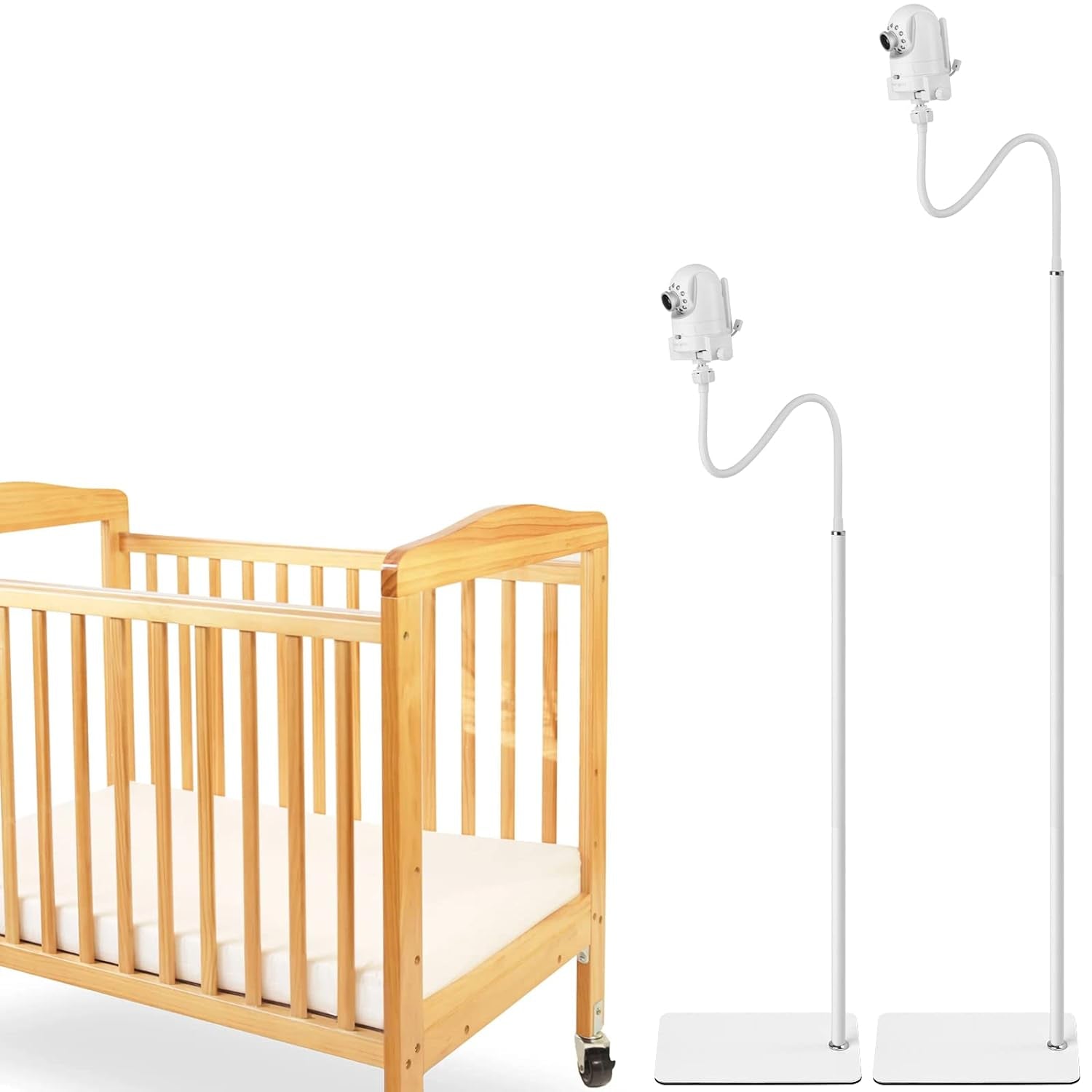 Baby Monitor Floor Stand Holder Compatible with Infant Optics DXR-8 Pro,Nanit Pr