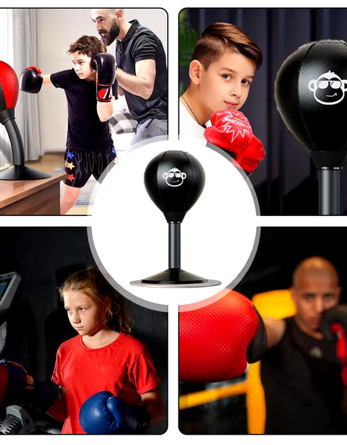 Load image into Gallery viewer, Punching Bag Desktop Punching Bag Stress Buster with Suction Cup Desk Table Boxing Punch Ball Suction Cup Reduce Tension Toys
