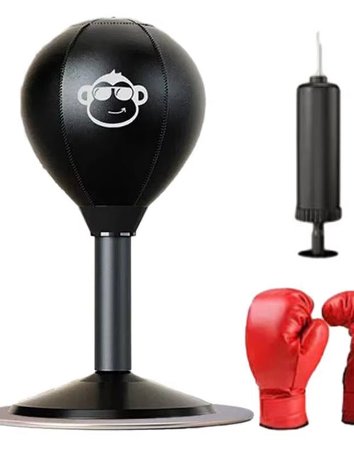 Load image into Gallery viewer, Punching Bag Desktop Punching Bag Stress Buster with Suction Cup Desk Table Boxing Punch Ball Suction Cup Reduce Tension Toys
