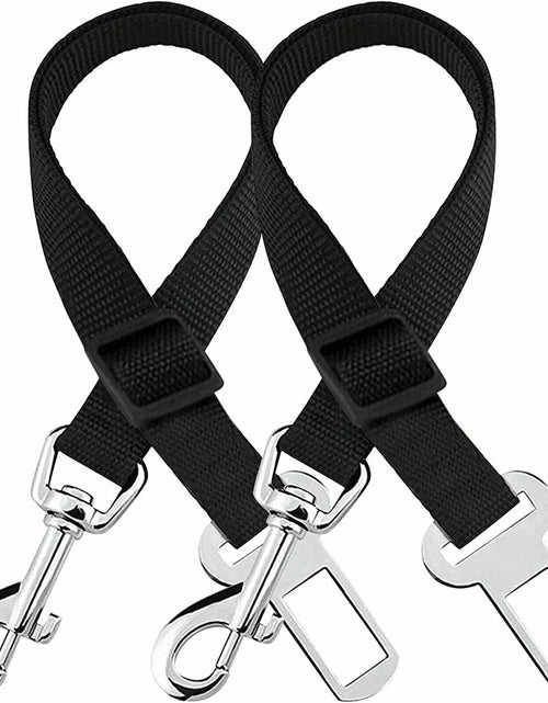 Load image into Gallery viewer, 2 Pack Cat DOG PET Safety Seatbelt Car Vehicle Seat Belt Adjustable Harness Lead
