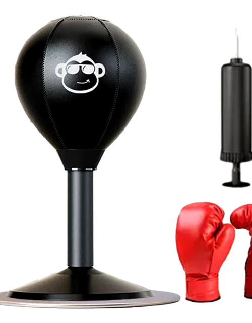 Load image into Gallery viewer, Punching Bag Desktop Punching Bag Stress Buster with Suction Cup Desk Table Boxing Punch Ball Suction Cup Reduce Tension Toys
