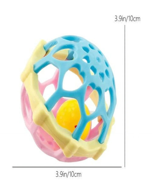 Load image into Gallery viewer, Kids Early Educational Rattles Ball Toys Colorful Soft Hand Grasping Bell Newborn Baby Toy from 0 3 6 9 12 Months Baby Toddler Sensory Toys Early Learning Toy for Boys Girls Baby Gifts
