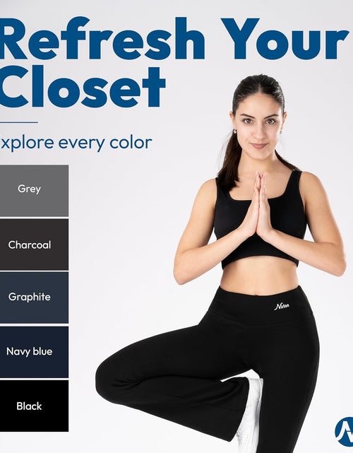 Load image into Gallery viewer, Women&#39;S Bootcut Yoga Pants High Waist Workout Leggings
