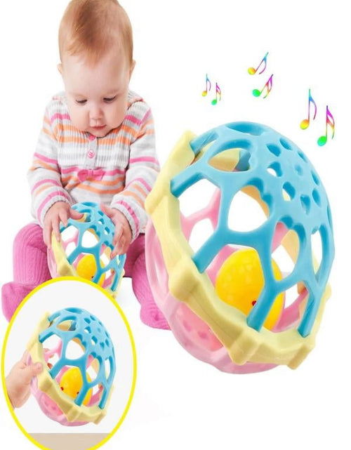 Load image into Gallery viewer, Kids Early Educational Rattles Ball Toys Colorful Soft Hand Grasping Bell Newborn Baby Toy from 0 3 6 9 12 Months Baby Toddler Sensory Toys Early Learning Toy for Boys Girls Baby Gifts
