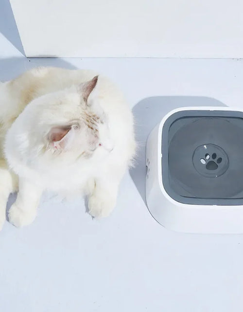 Load image into Gallery viewer, 1.5L Dog Drinking Water Bowls Floating Non-Wetting Mouth Cat Slow Anti-Overflow Water Feeding Dispenser Large Capacity
